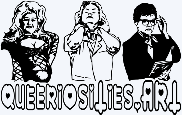 Queeriosities 2024 Trio Logo 