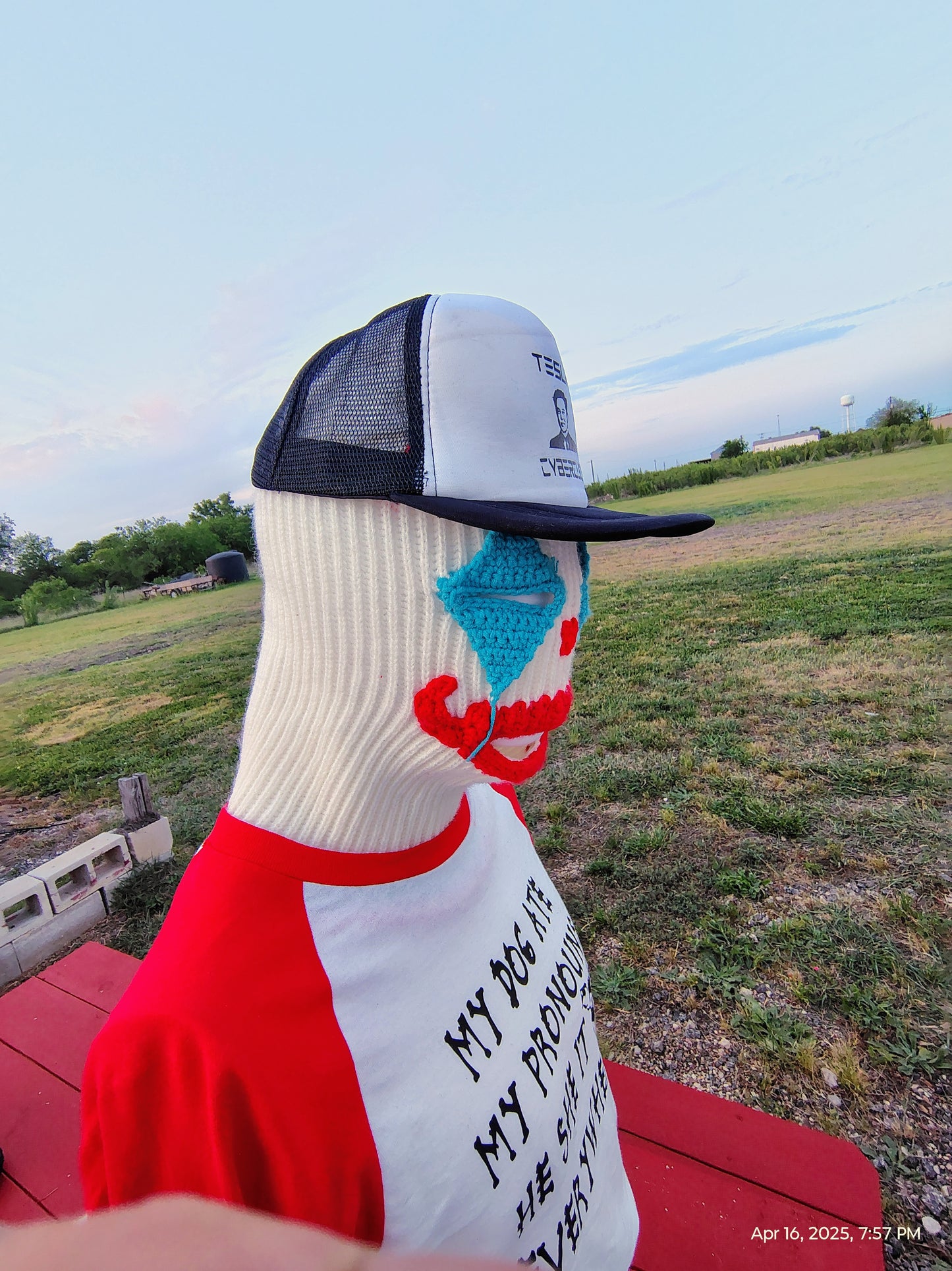 Cybercuck Trucker Hat Funny Elon Musk Tesla Cybertruck Parody Satire Baseball Cap
