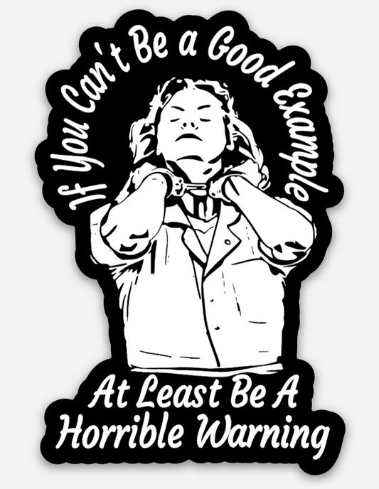 Aileen Wuornos Inspirational Quote Stickers Available in MATTE + HOLOGRAPHIC