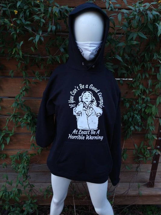 Aileen Wuornos Inspirational Quote Hooded Sweatshirt Small BlackHoodie WhtePrnt