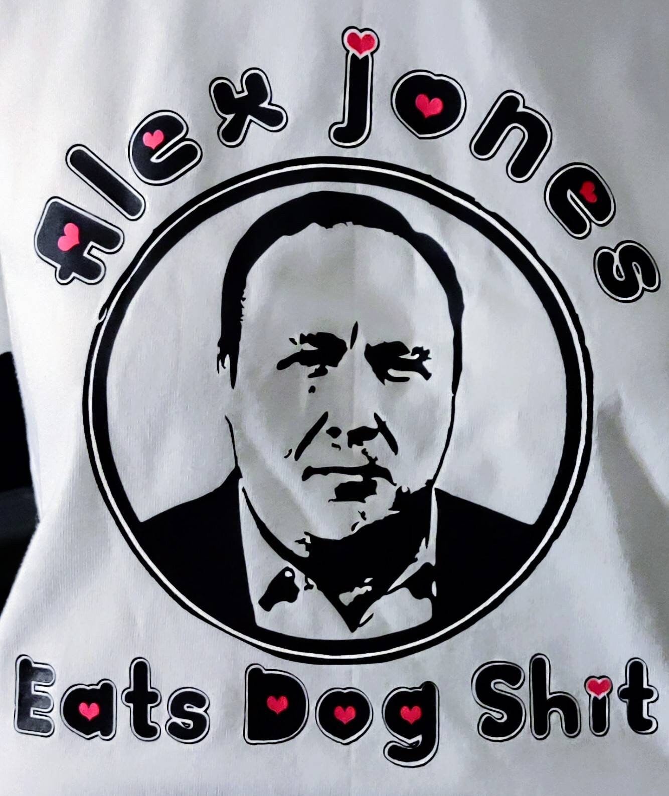 Alex Jones Eats Dog Shit (V1) *ON SALE* T-Shirt