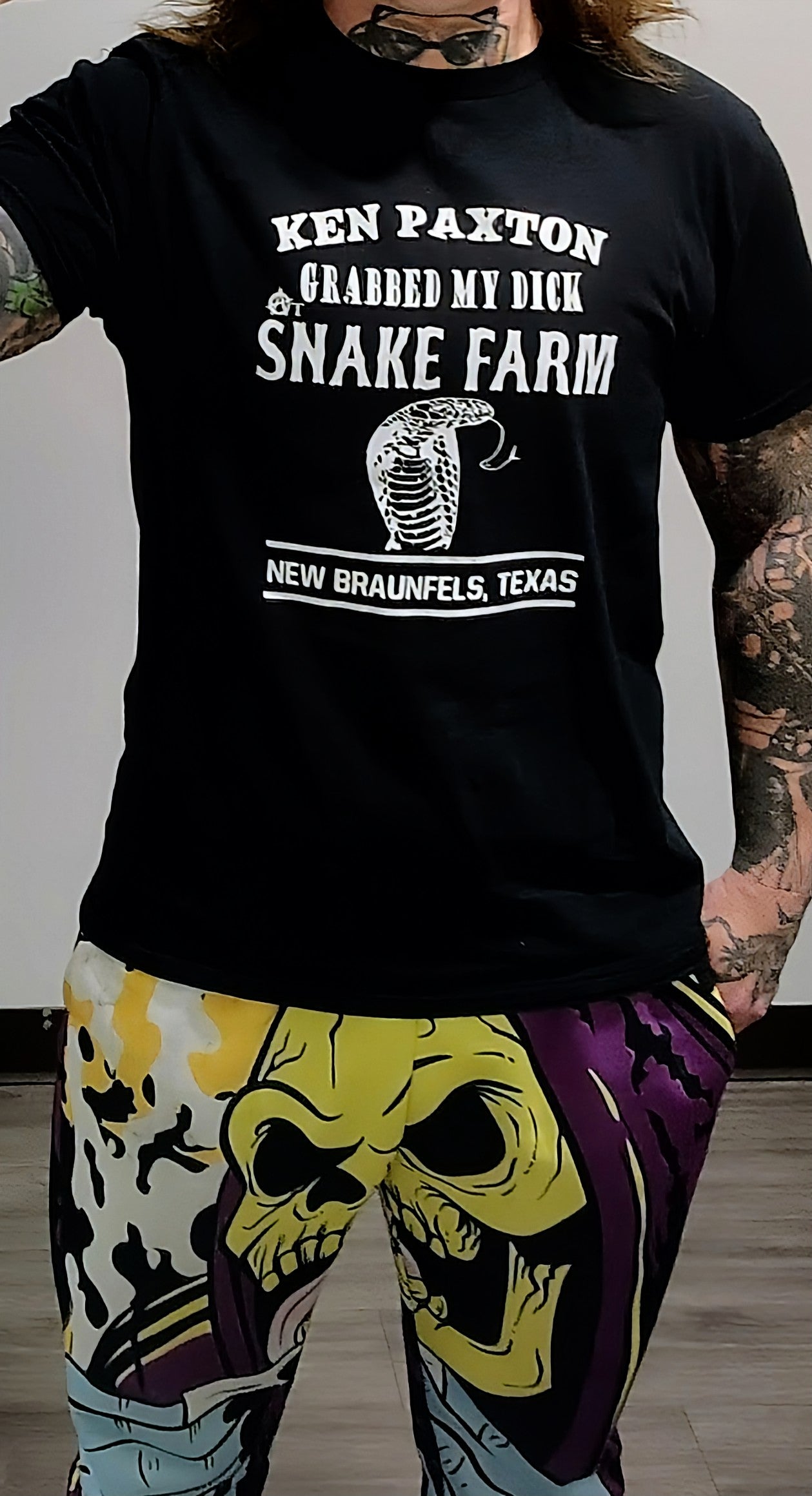 Ken Paxton Grabbed My Dick at Snake Farm TX T-shirt
