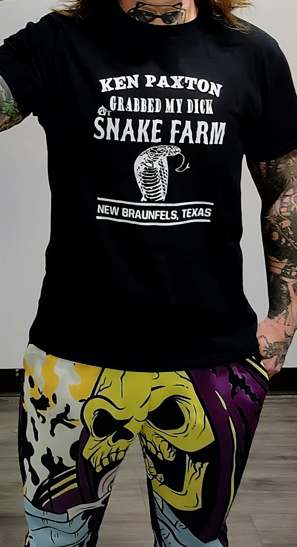 Ken Paxton Grabbed My Dick at Snake Farm TX T-shirt
